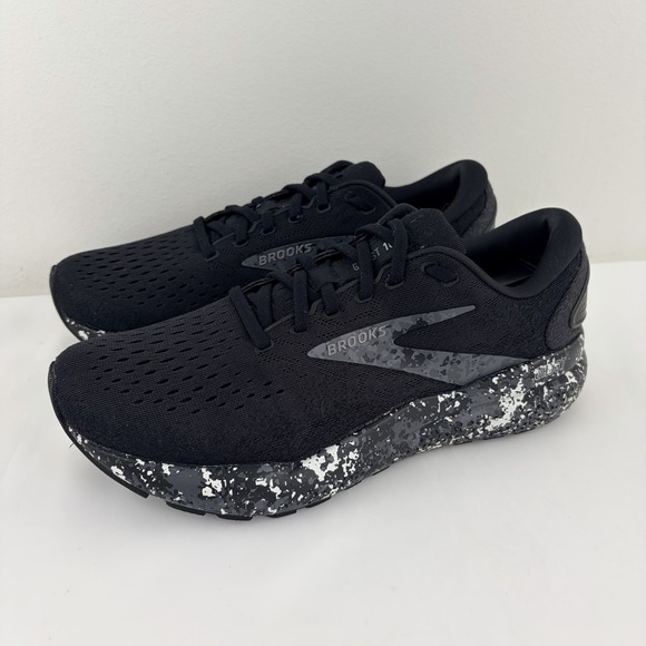 Brooks Other - Brooks Ghost 16 Mens 8.5 D Black Grey Camo Running Shoes 1104181D062 Cushioned